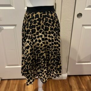 Leopard print, Zara Collection midi skirt